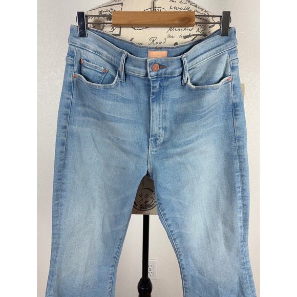 B75 Mother Jeans The Weekender Fray Womens 32 California Cruiser Boho Y2K Baddie - Picture 6 of 13